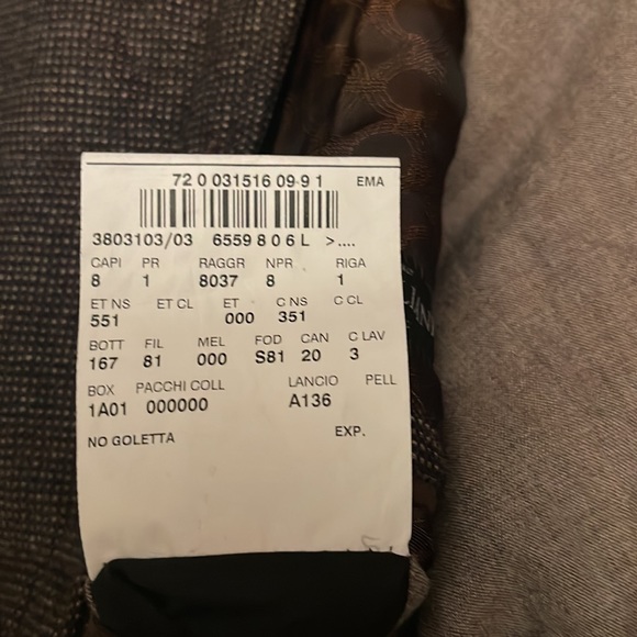 Corneliani mens Gorgeous Jacket. Appears to be Brand New. See all Pics - Picture 7 of 17